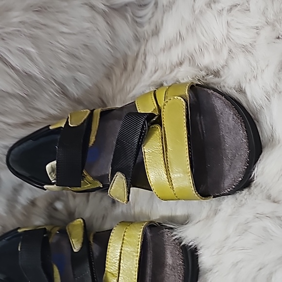 WOLKY OLIVE GREEN DESH TREKKINGSANDAL Sz 37 US 6-6.5 - Picture 3 of 10